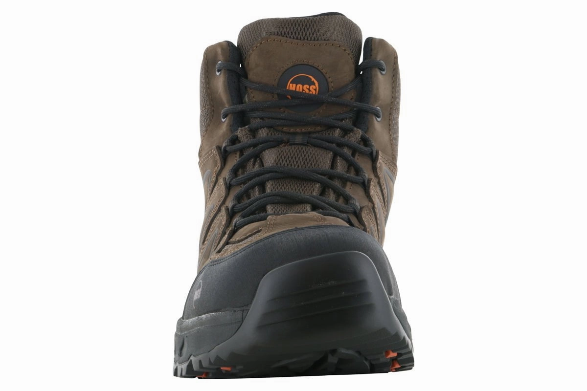 Impact Resistant Gear Impact-resistant Design Hoss Eric Hi Soft Toe Brown