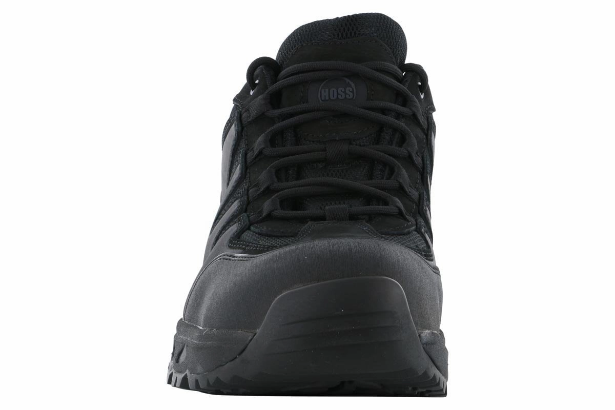 Hoss Eric Lo Aluminum Safety Toe Black Waterproof Protection Worksite Comfort