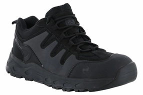 Hoss Eric Lo Aluminum Safety Toe Black Waterproof Support Hoss Eric Lo Aluminum Safety Toe Black Extreme Durability Quick Slip Design