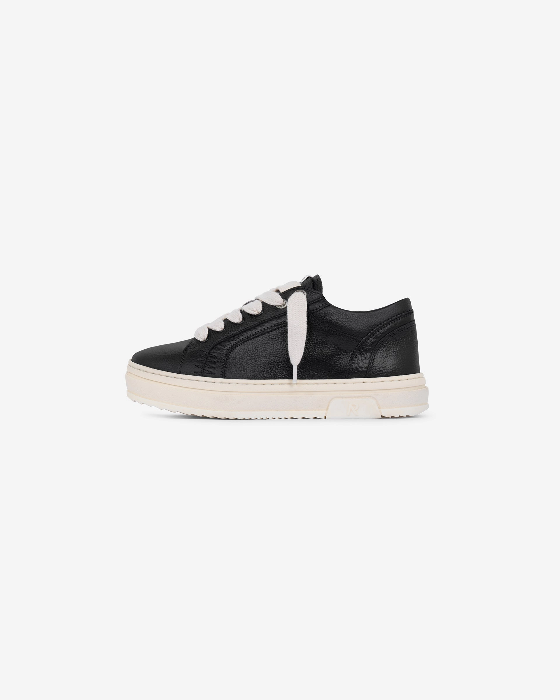 HTN Low Tumbled Leather - Black Stylish Wear