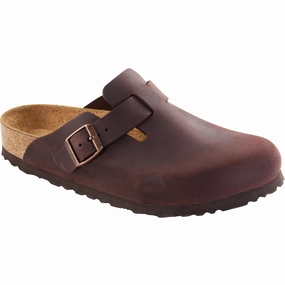 Hybrid Edge Birkenstock Unisex Boston Soft Footbed Oiled Leather - Habana Hybrid Edge Birkenstock Unisex Boston Soft Footbed Oiled Leather - Habana Coastal vibe