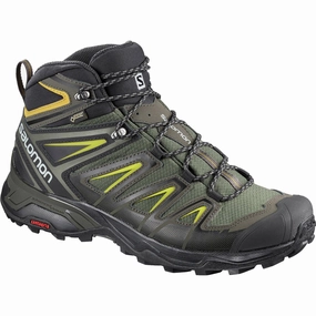 Hypoallergenic Footbed Men's X Ultra 3 Mid GTX pumps Arched Support Men's X Ultra 3 Mid GTX