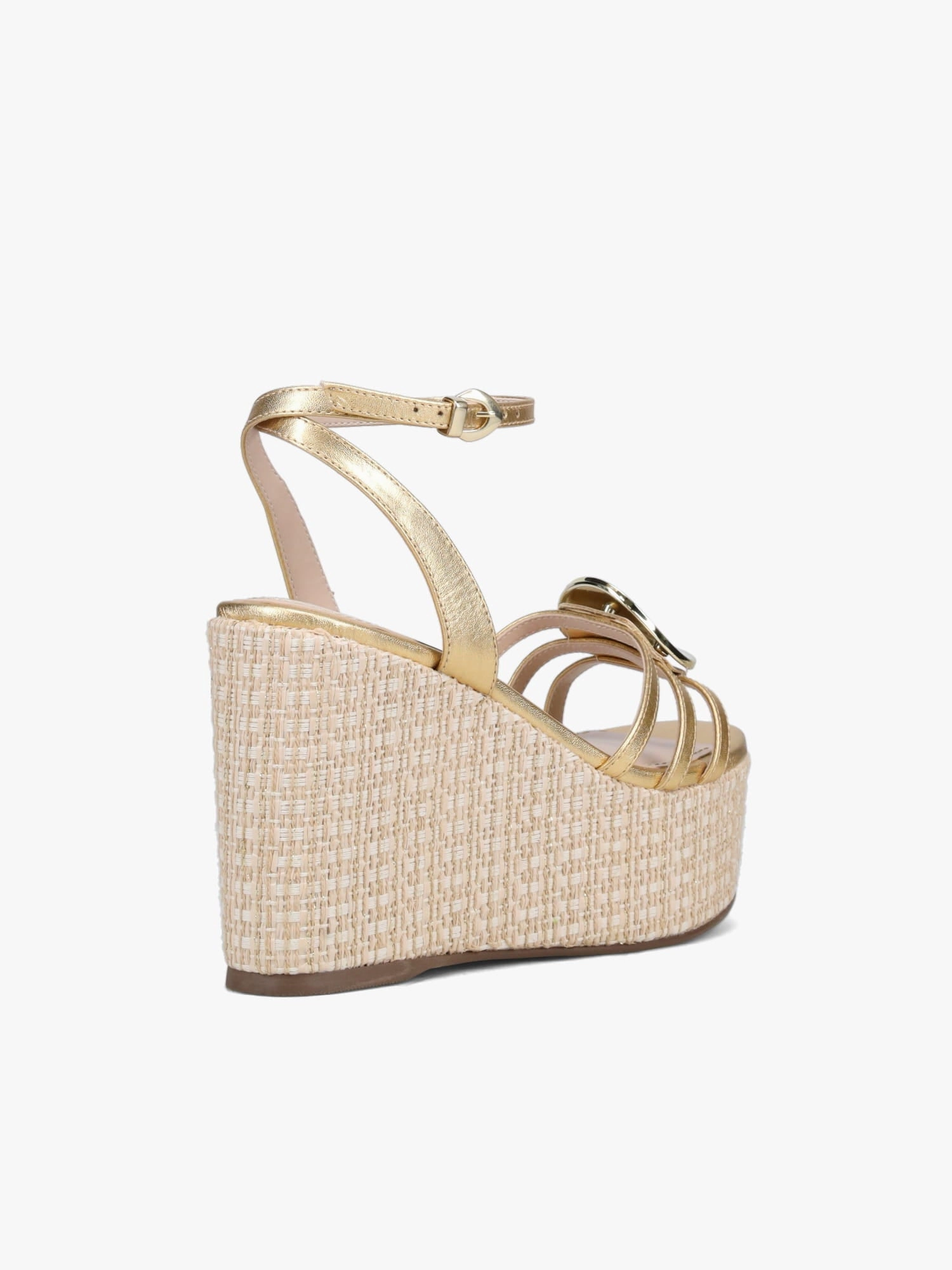 Slip Resistant Sole Pattern Alba Ouro Metalizado