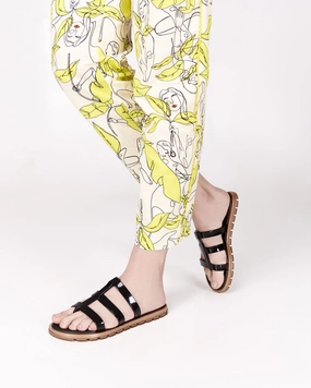 Iconic look Path Slide - Black/Gold Secure look Path Slide - Black/Gold