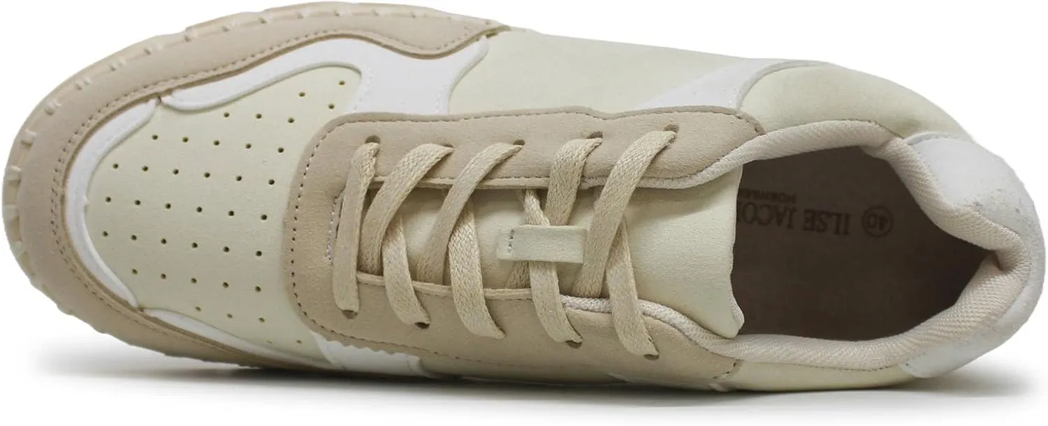 Ilse Jacobsen Womens Tulip 4093 Textile Synthetic Trainers