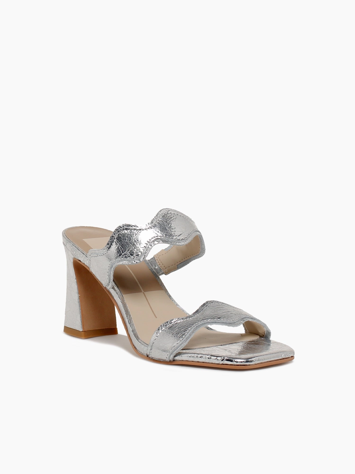 Ilva Mid Silver Distressed Leather Soft Tech Foam