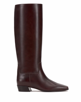 Pavla Narrow Calf Knee High Boot Sun Glow
