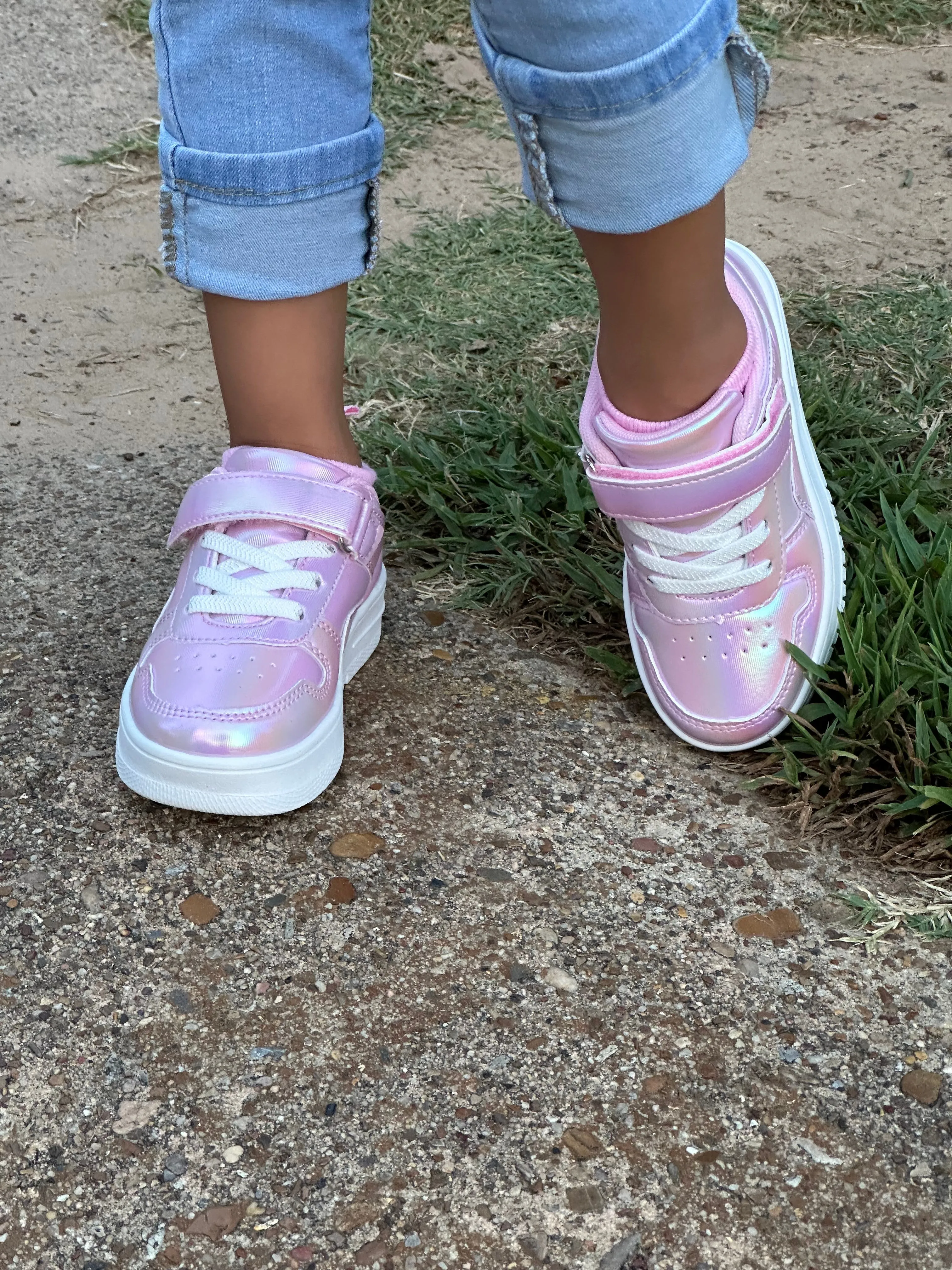 Infant Girls Tennis Shoes/Pink H-Rexx-01
