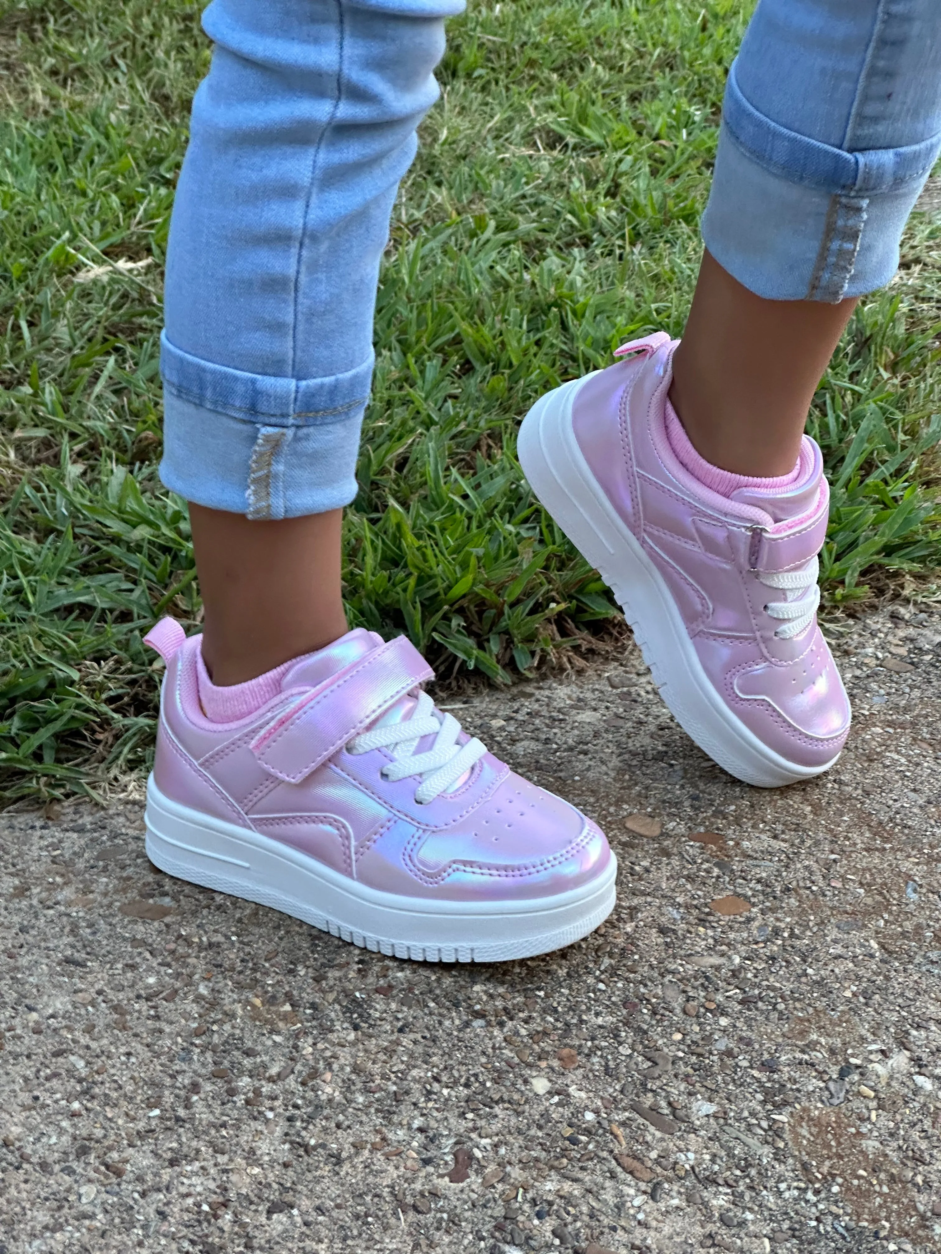 Infant Girls Tennis Shoes/Pink H-Rexx-01