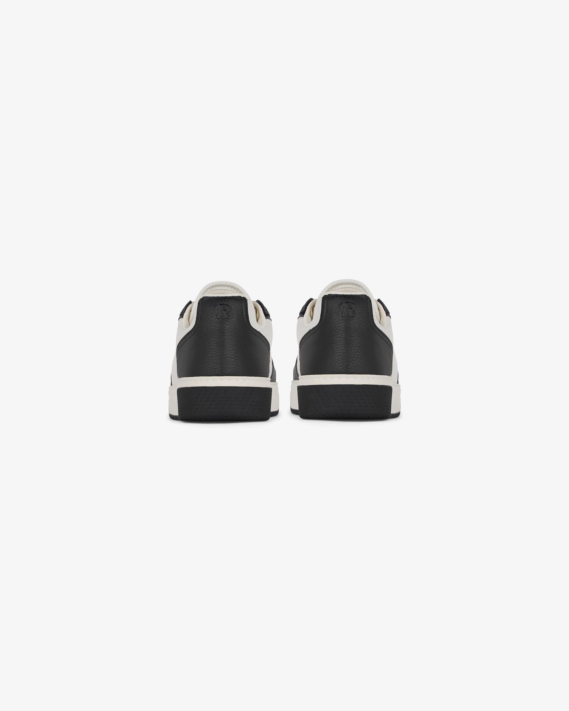 arch - support Leather Sole Initial Sneaker - Leather - Black Vintage White