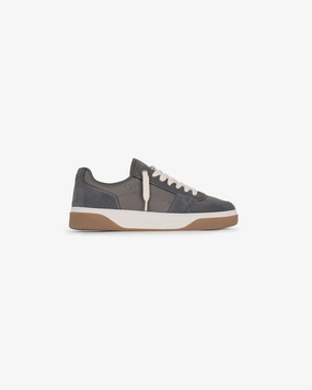 Initial Sneaker - Suede - Dark Taupe Summer Comfort Initial Sneaker - Suede - Dark Taupe toe - box - level