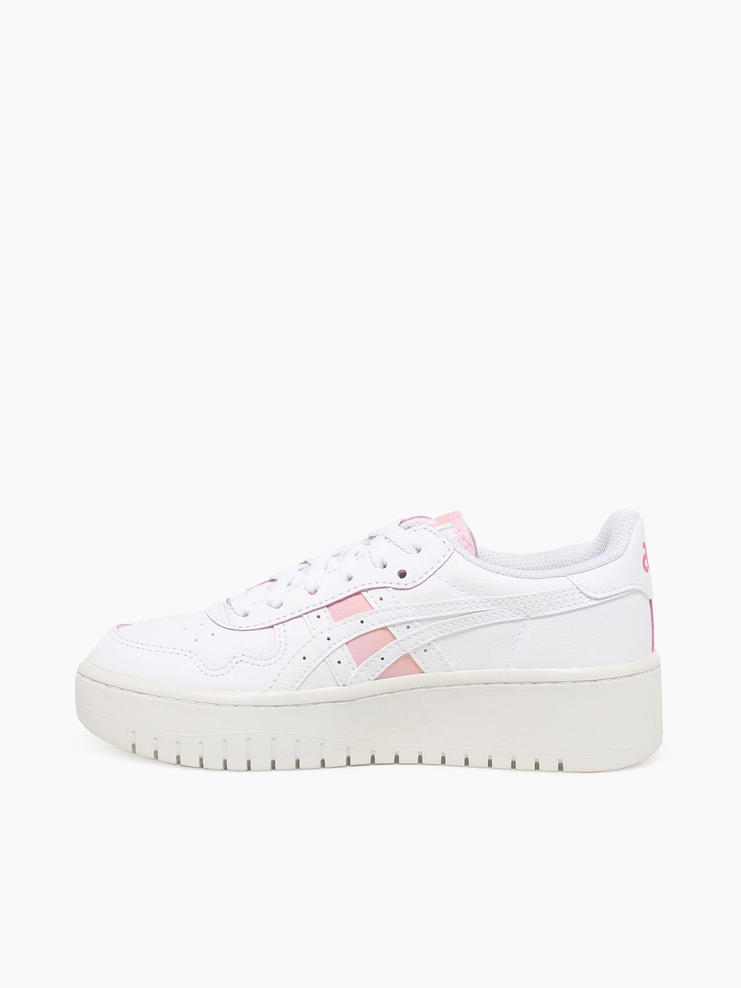 Park Stroll Japan S Pf White Lotus pink leather