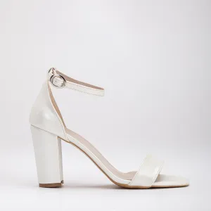 Jess - Ivory Wedding Sandals