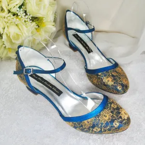 'Jewel Tone' Lace Shoes