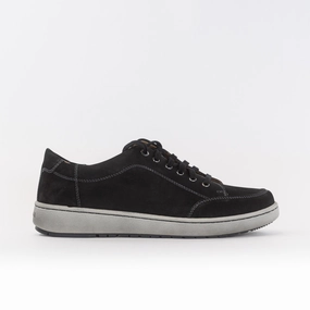 Josef Seibel David 03 (Men's) - Black Nubuck Instant Comfort Trail Jog Josef Seibel David 03 (Men's) - Black Nubuck