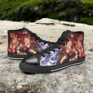 Jujutsu Kaisen Yuji Sukuna VS Mahito Shoes High Top Sneakers for Kids and Adults