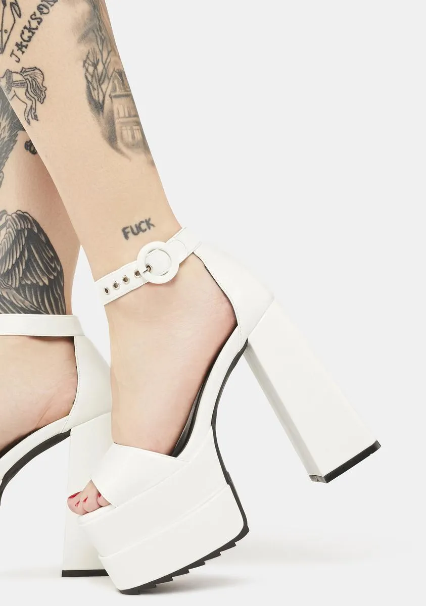 Just Coz Platform Sandals