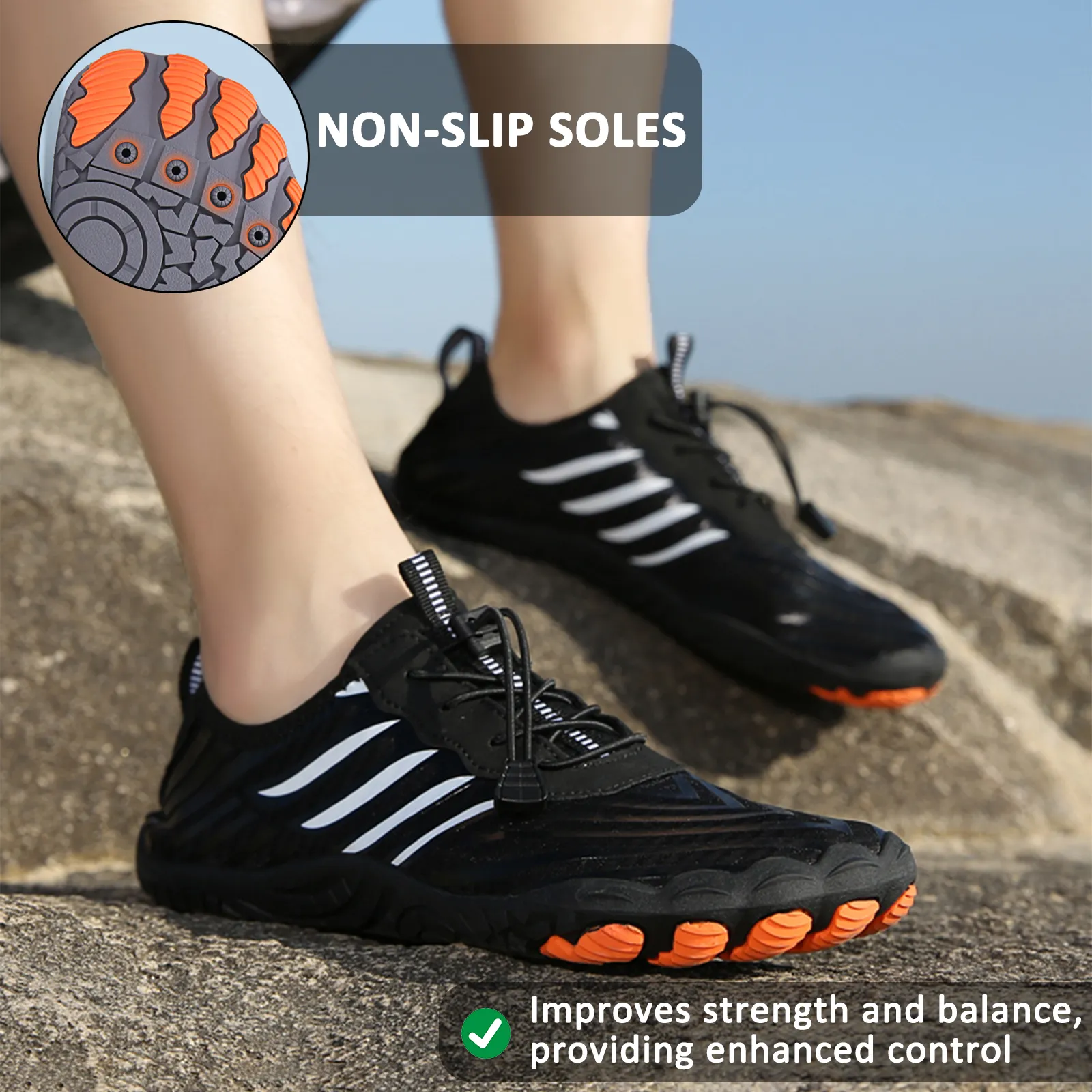 KAEGREEL - Non-slip all-round barefoot shoe for women and men-31428