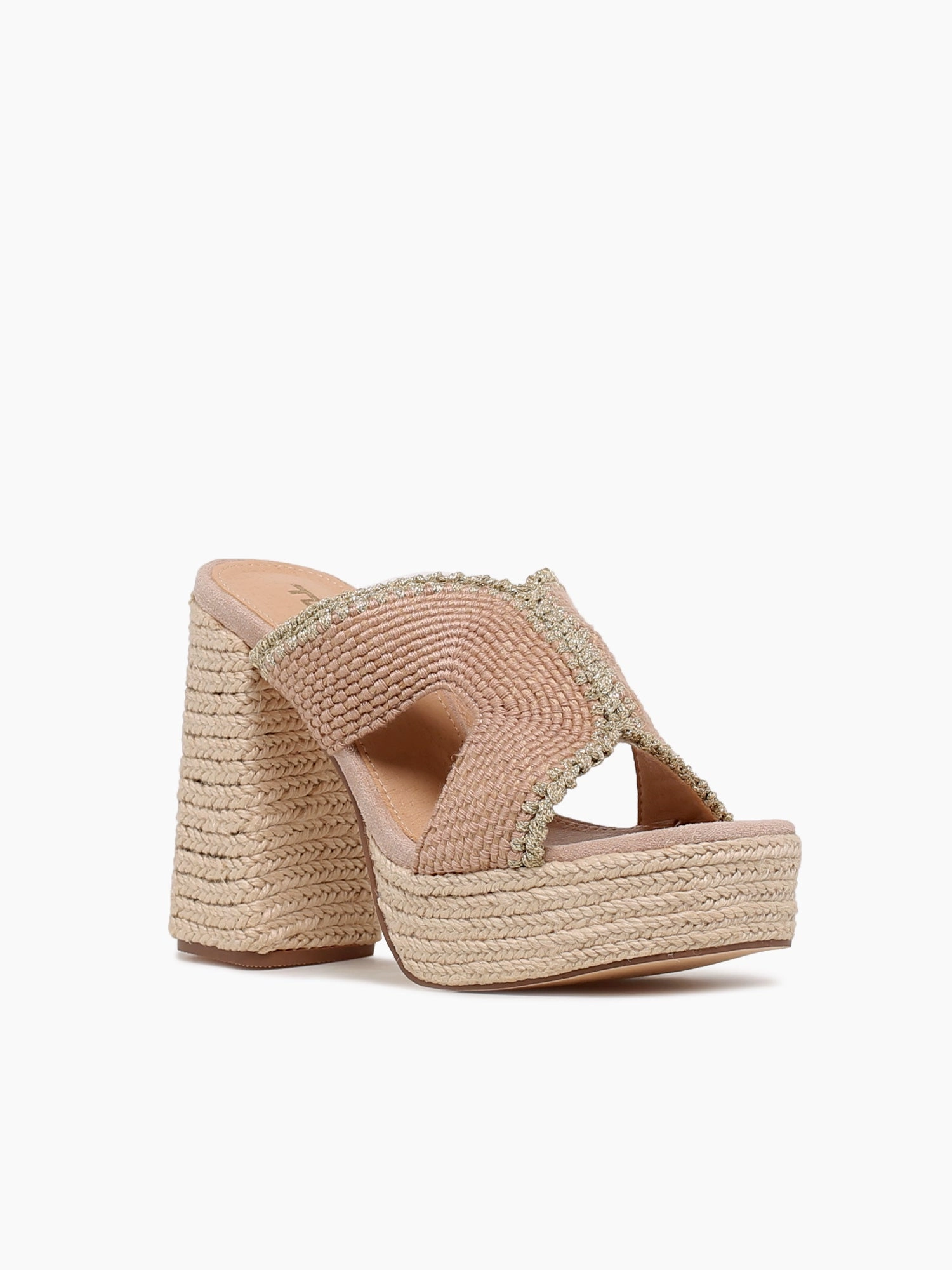 flexible shoes Cloud Feel Kaia Beige Fabric
