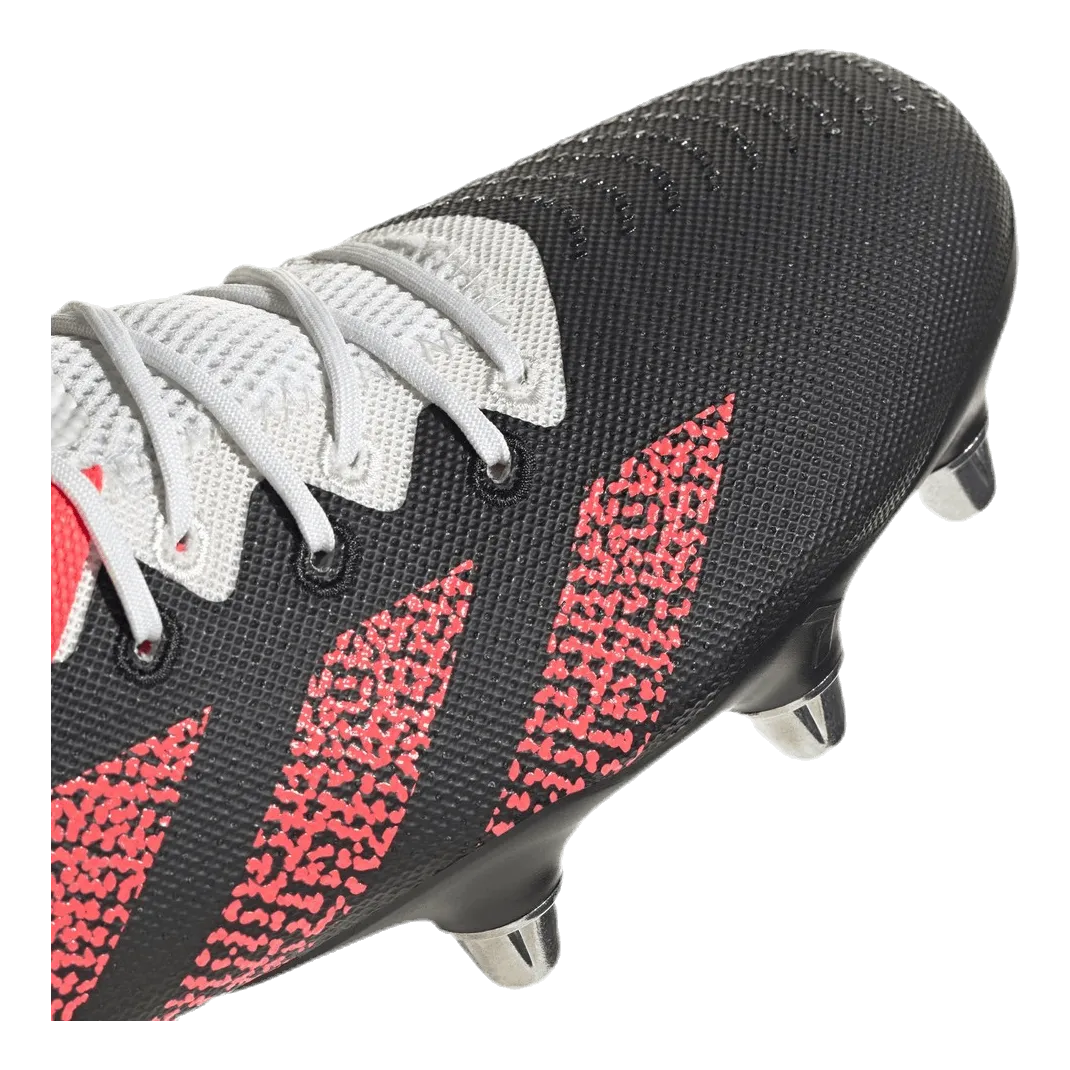 Kakari Z.0 Soft Ground Boots Core Black / Signal Pink / Crystal White / Coral