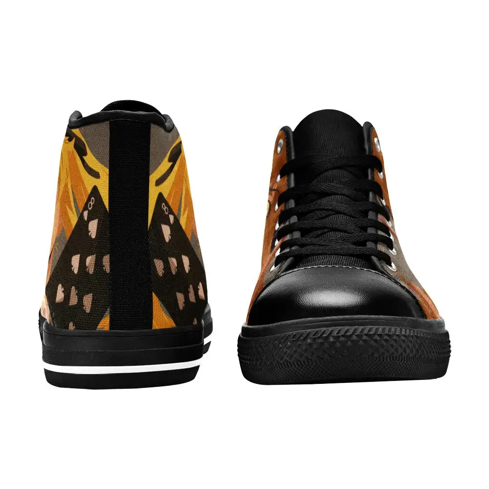 Kakegurui Compulsive Gambler Saotome Mary Shoes High Top Sneakers for Kids and Adults