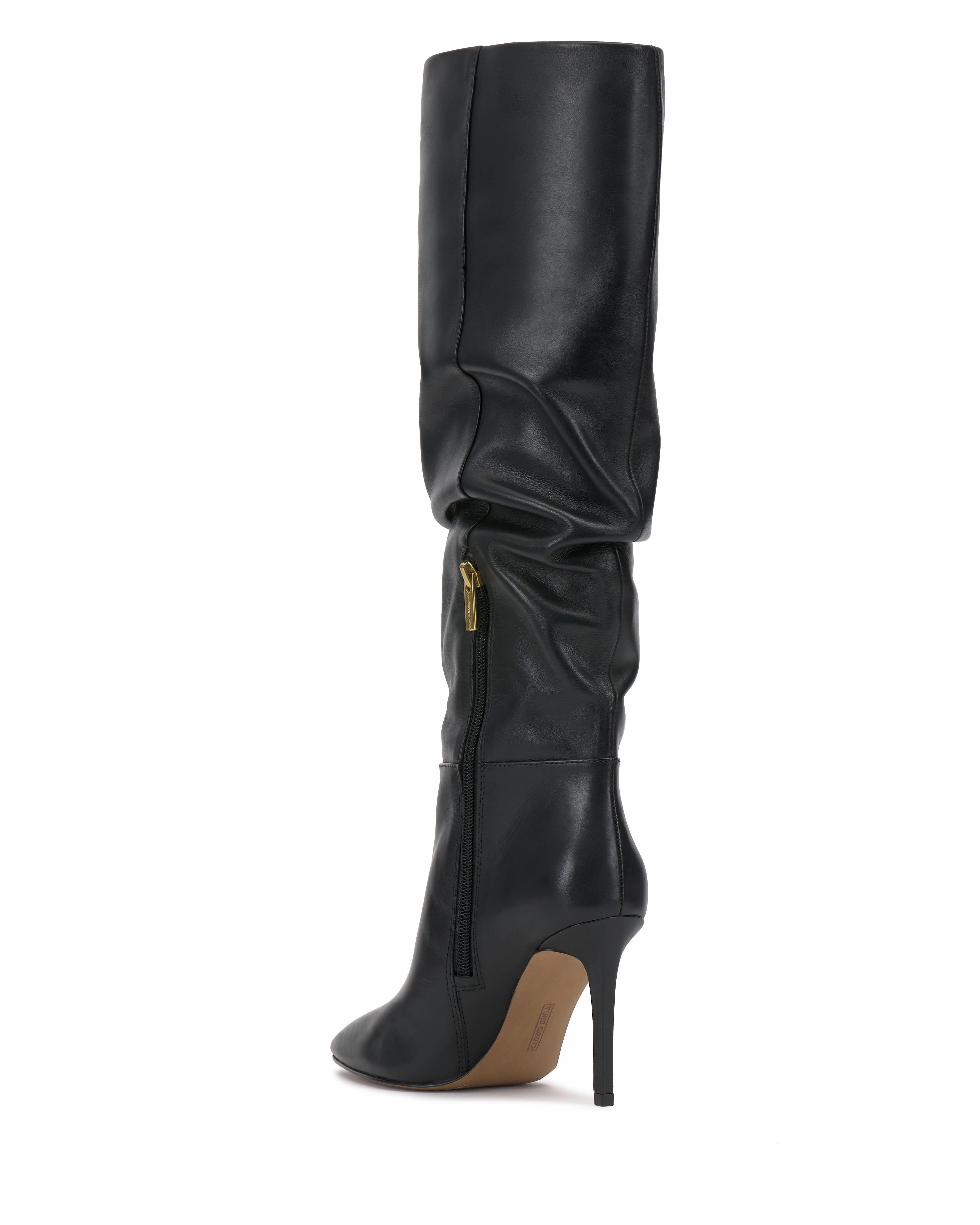 Kashleigh Extra Wide Calf Knee High Boot Breathable mesh upper Stage Pop