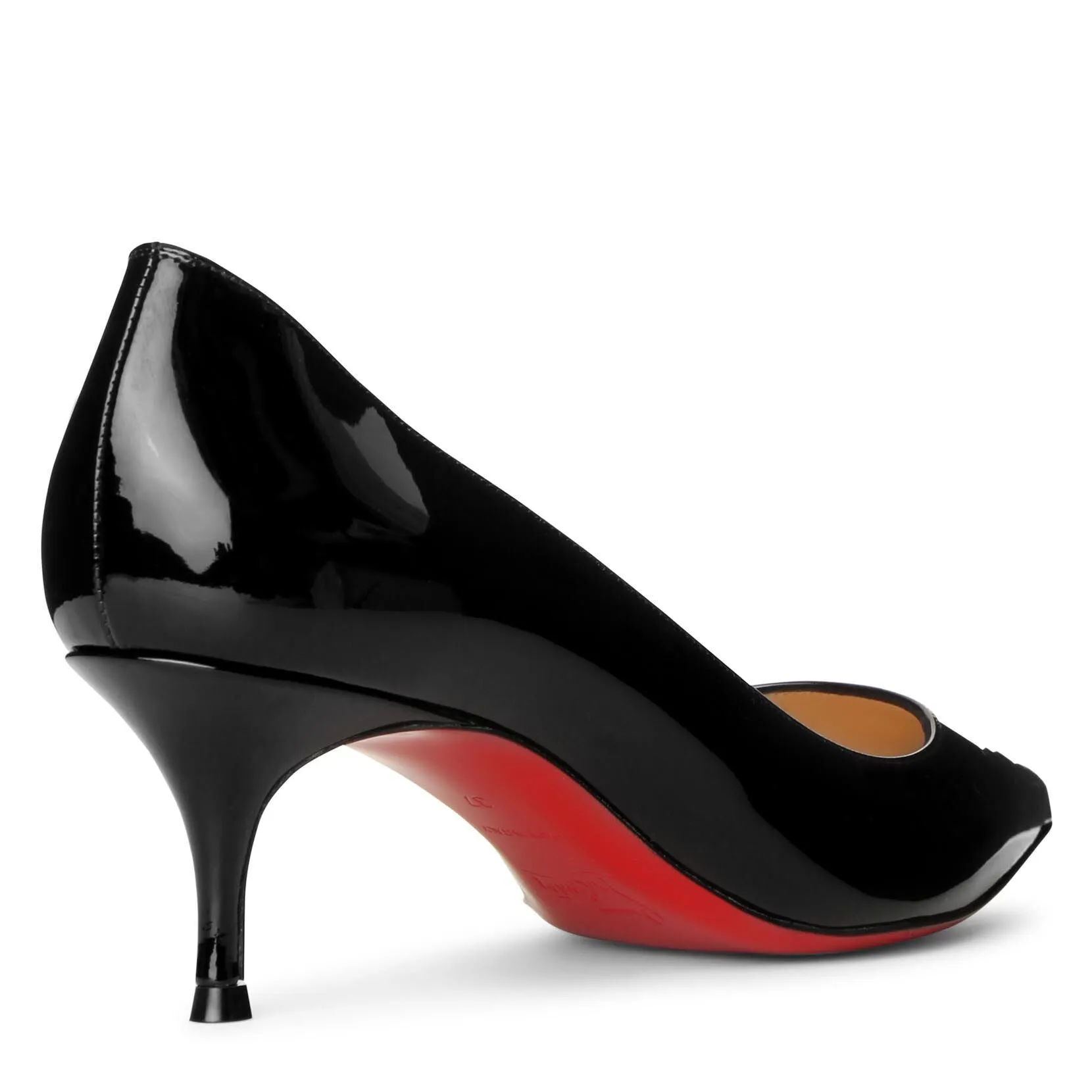 Kate 55 patent black pumps