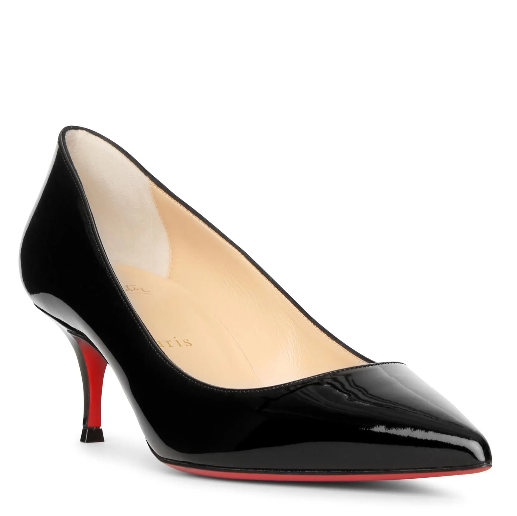 Kate 55 patent black pumps