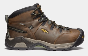 Keen Detroit XT Waterproof Steel Toe Boot Stain Proof Profile Protective Finish Hiking Trails Keen Detroit XT Waterproof Steel Toe Boot