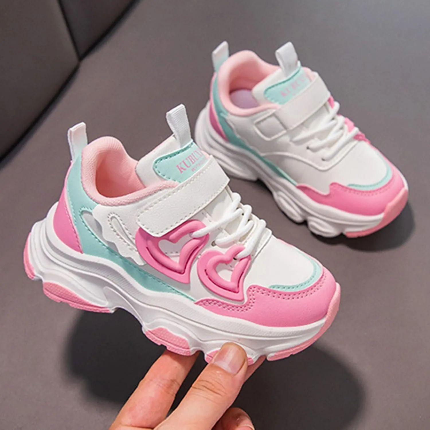 Kids Running Tennis Shoes Toddler Big Kids Shoes Boys Girls Breathable Sneakers Athletic Running