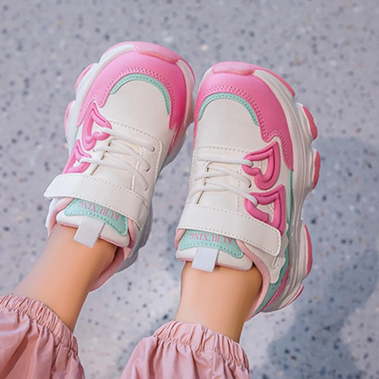 Kids Running Tennis Shoes Toddler Big Kids Shoes Boys Girls Breathable Sneakers Athletic Running