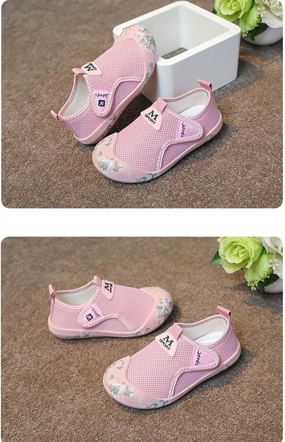 Kids Sandals Baby Net Shoes Breathable Sports Shoes For Children Medium Casual Shoes For Children Anti Slip Rubber Sole