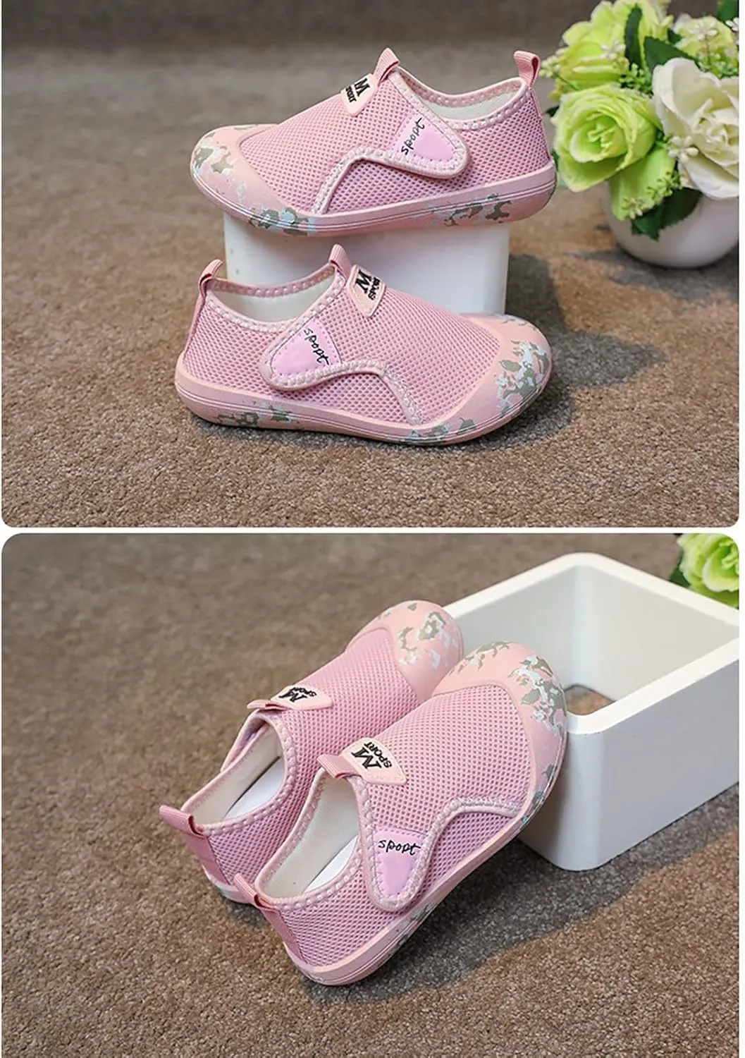 Kids Sandals Baby Net Shoes Breathable Sports Shoes For Children Medium Casual Shoes For Children Anti Slip Rubber Sole