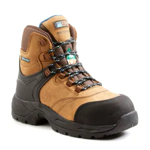 Kodiak Women's Journey 6" Waterproof Work Boot, Leather w/ Composite Toe & Plate, Thinsulate™ Insulation, Slip-Resistant, CSA Approved | Sizes 6-11