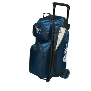KR Strikeforce Drive Triple Roller Navy Bowling Bag