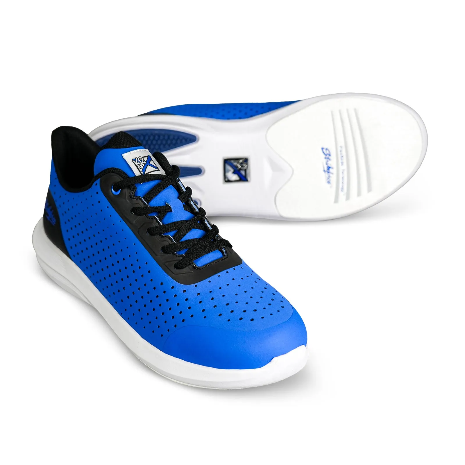 KR Strikeforce Men's Arrow Blue Athletic Bowling Shoes