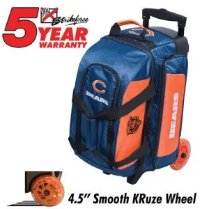 KR Strikeforce NFL Double Roller Chicago Bears Bowling Bag