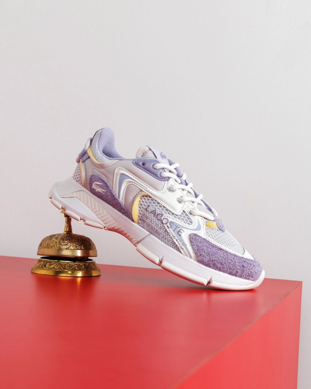 Contoured Footbed L003 Neo  Lt Purp Wht mesh