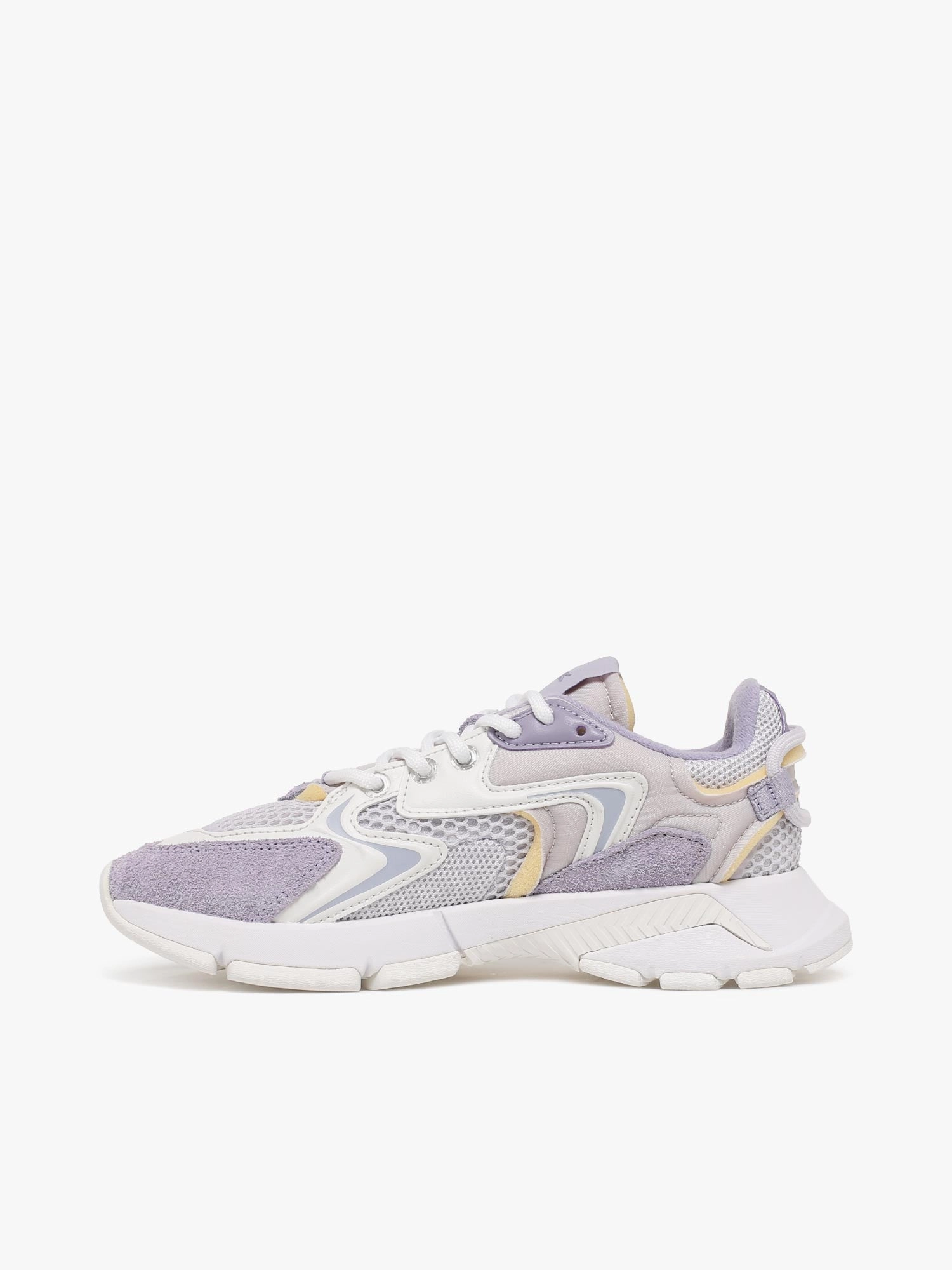 L003 Neo  Lt Purp Wht mesh Soft Texture Hook And Loop