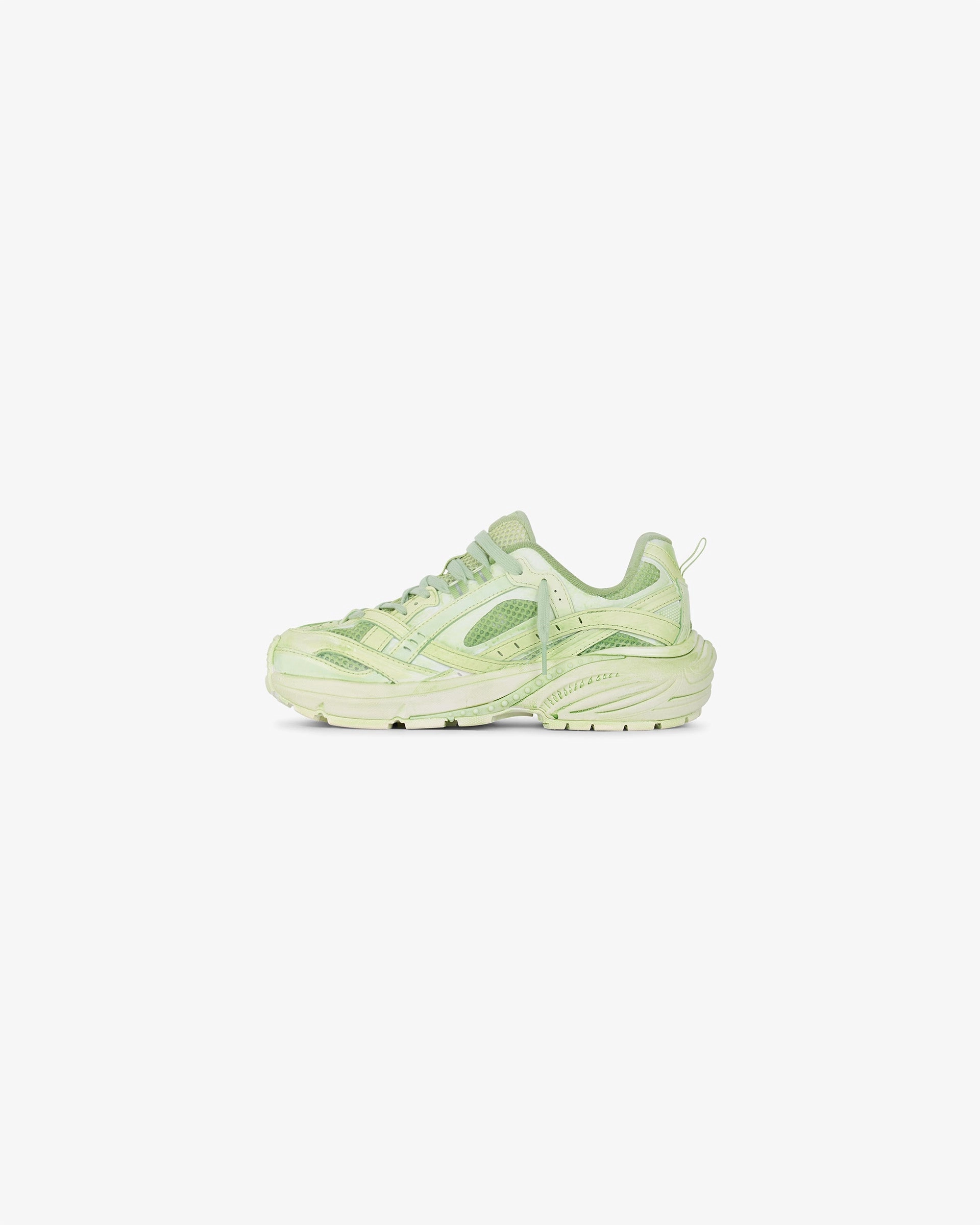 Storm Runner - Dip Dye Shadow Lime Active Wear Cushioned Insole
