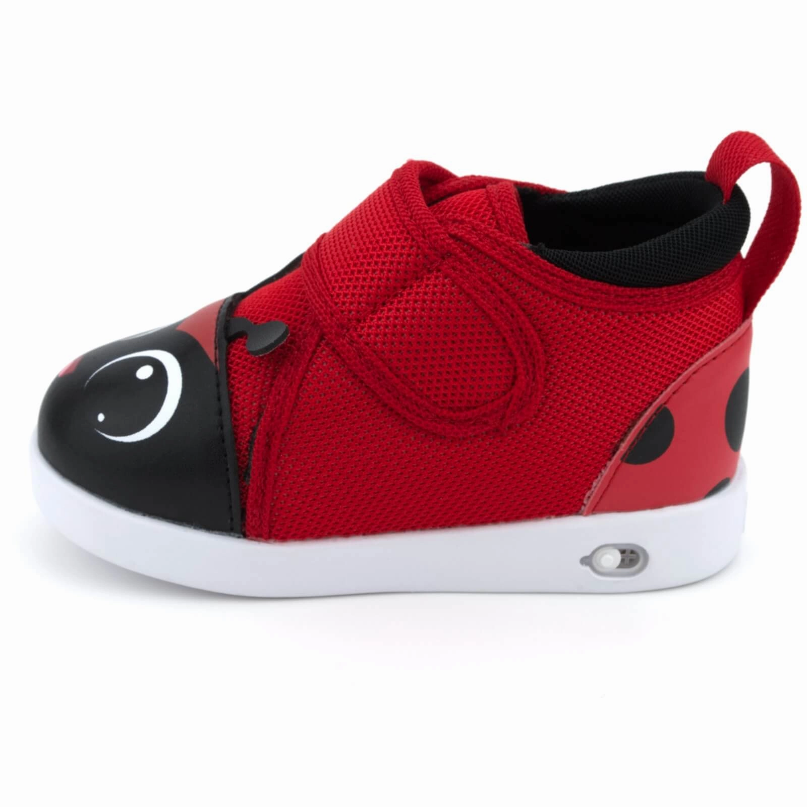 Ladybug Squeaky Toddler Shoes Version 2 2025 Pressure Dispersing Insole Love Path