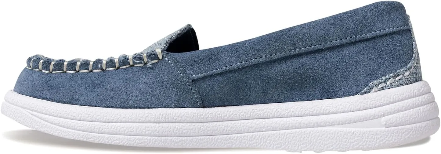 Lamo Women's Katya Moccasins Women  Lightweight, Cushioned Suede Moccasins LITE Technology, EVA Soles for All-Day Comfort, House Slippers for Woman