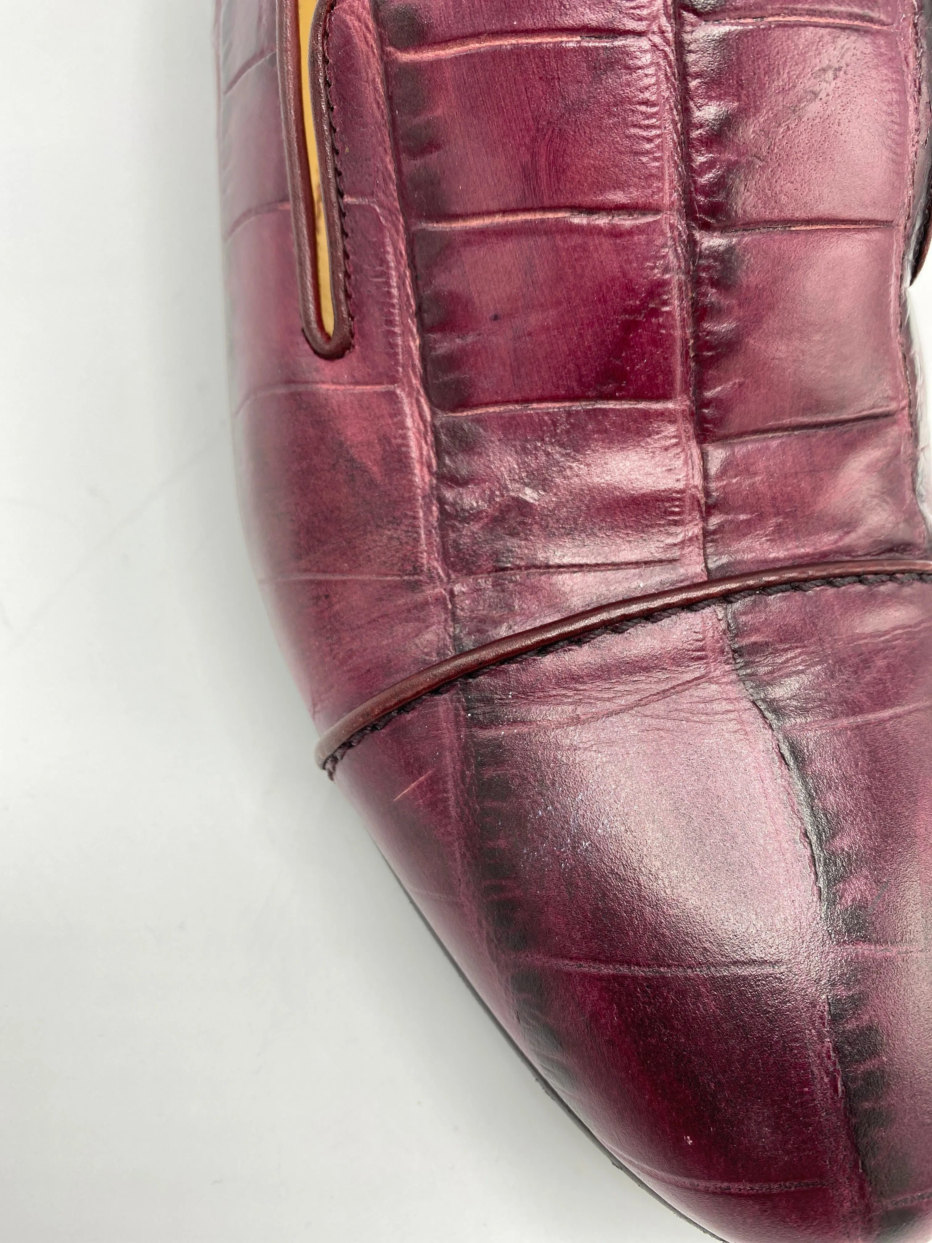 Lanvin Crocodile Leather Loafers ( winter 2012 collection)