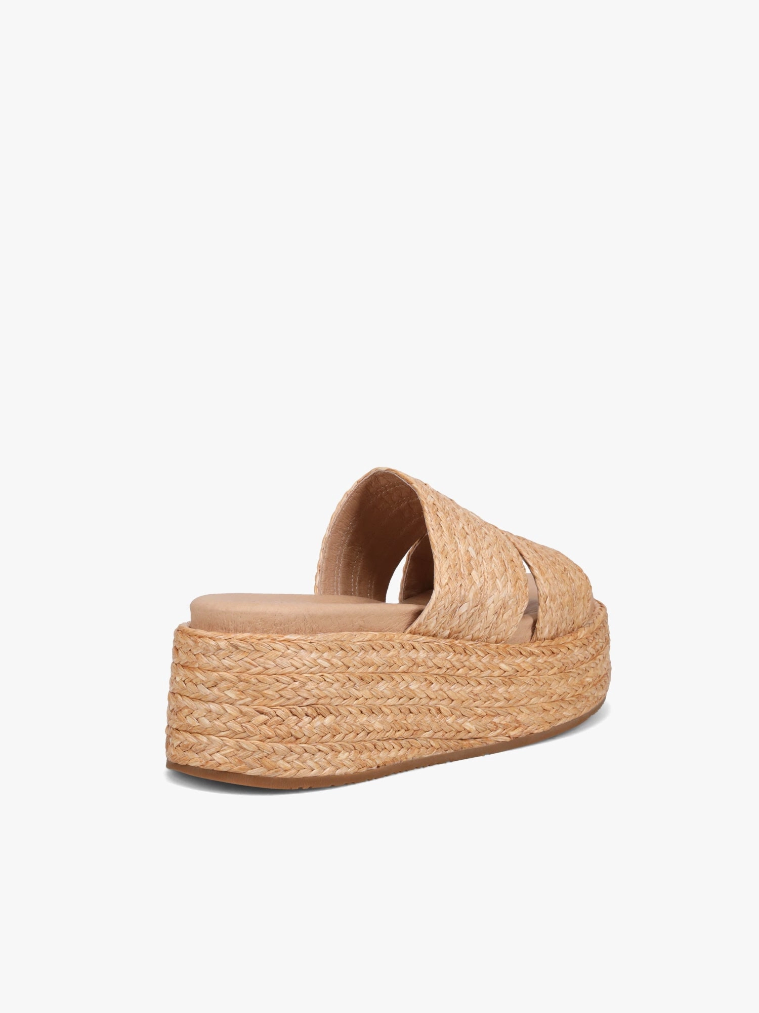 Lara Toast Raffia PU Sole