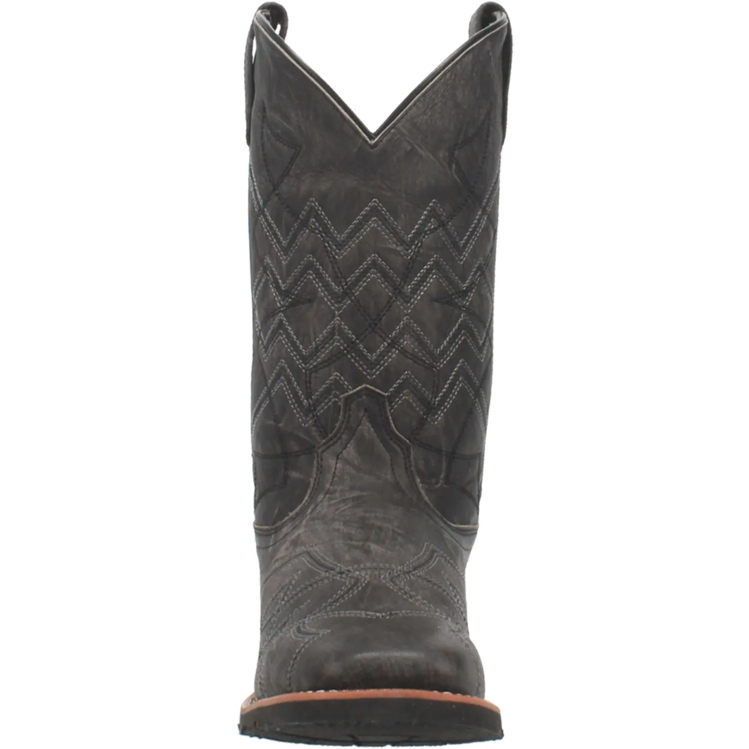 Laredo Mens Axel Cowboy Boots Leather Black 9 D