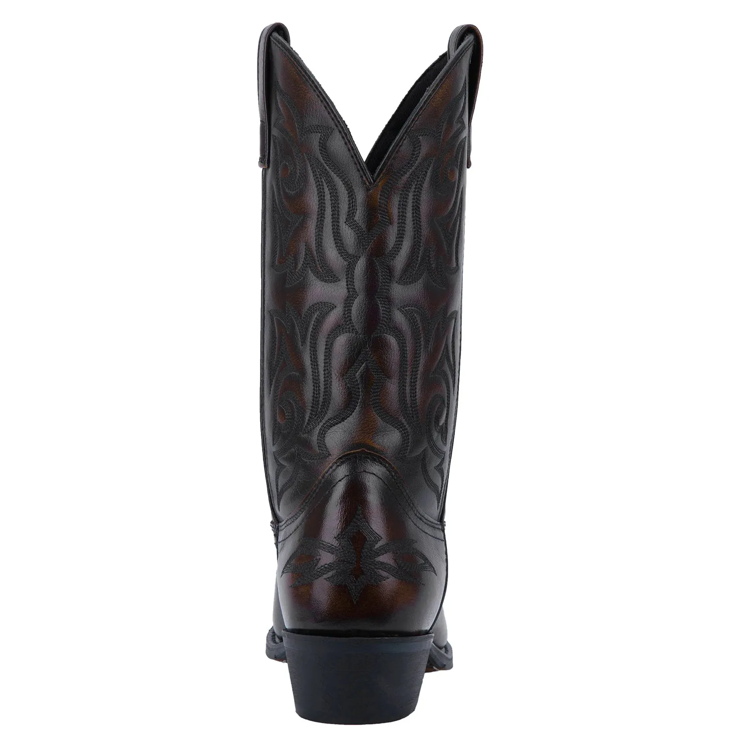 Laredo Mens Hawk Cowboy Boots Leather Burnished Gold 9 D