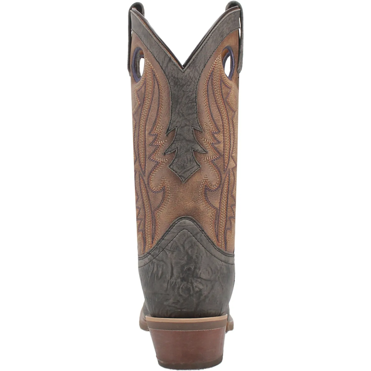 Laredo Mens Walker Grey Leather Western Work Boots 13 EW