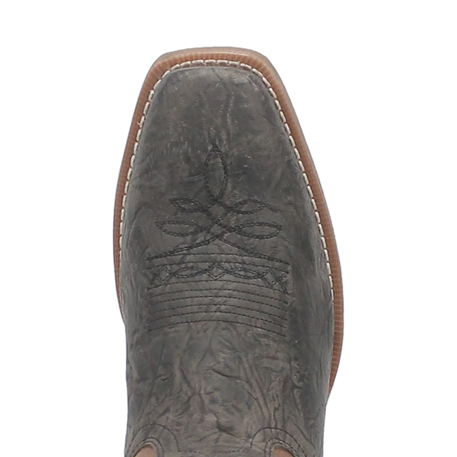 Laredo Mens Walker Grey Leather Western Work Boots 13 EW
