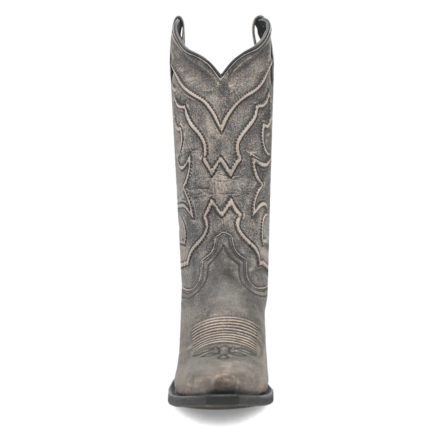 Laredo Womens Reva Black Leather Cowboy Boots