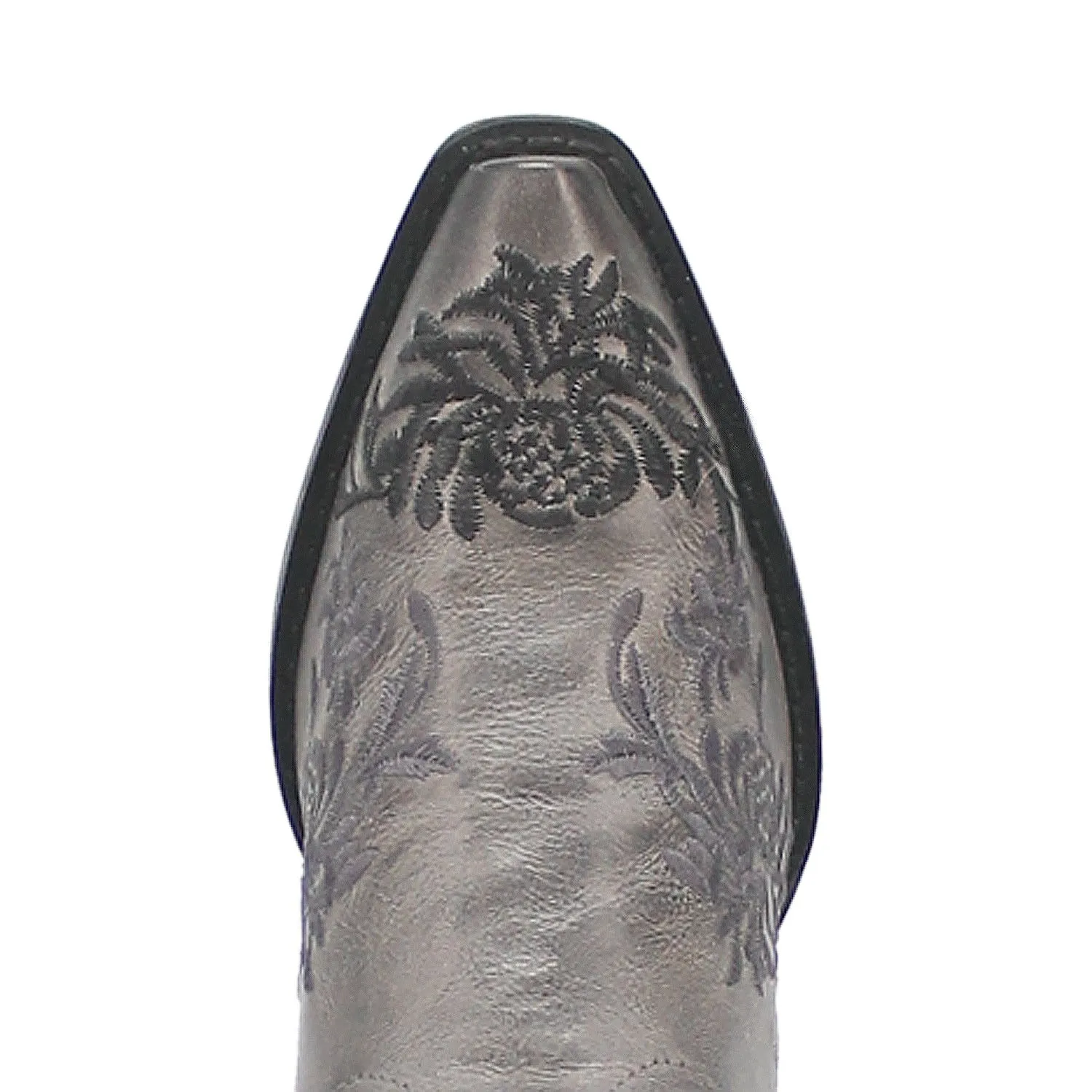 Laredo Womens Sylvan Grey Leather Cowboy Boots 7 M